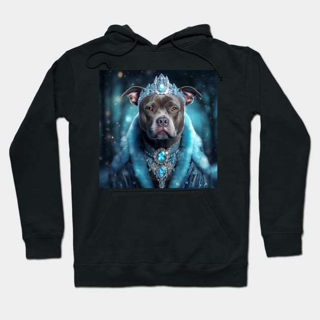 Arctic Staffy Hoodie by Enchanted Reverie